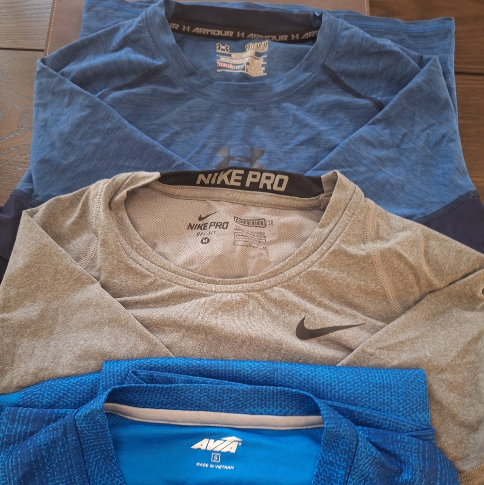 3 youths shirts nike compression med under armor compression medium 1 avtas smal